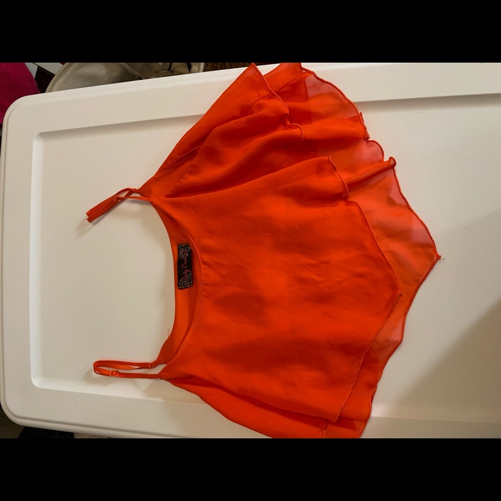 Orange top